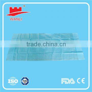 Disposable flannel hospital bed sheet , pp disposable bed sheet