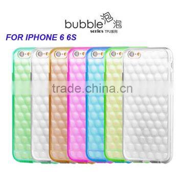 Wholesale Cute Bubble Design Soft TPU Cellphone Case For iPhone 6 6s