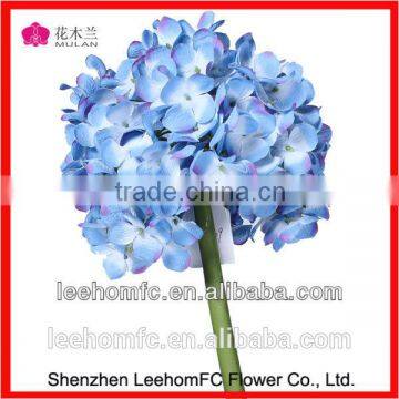 single stem artificial flower hydrangea for wedding decoration