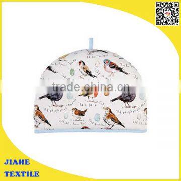 New Arrival Custom Heat Resistant Cotton Printed Animal Fabric Tea Cozy