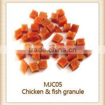 pet treats chicken and fish granule