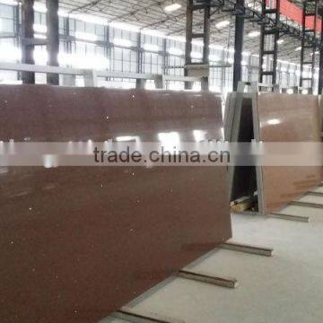 hot sale red quartz slabs