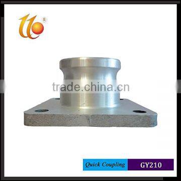 Aluminum Male Coupler with Flange