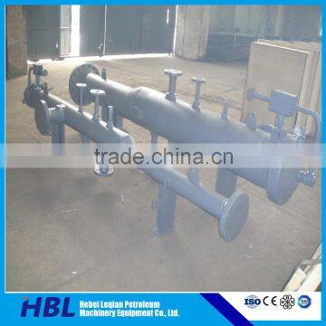 oil pipeline pig trap launcher and receiver