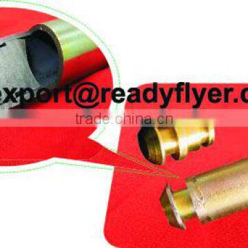 Mobile garbage bin axle