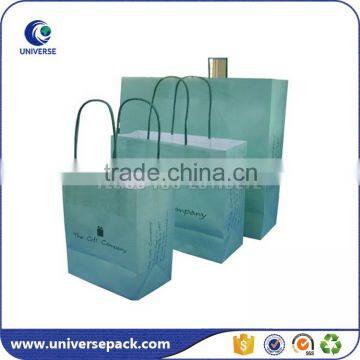 Round-handle shopping paper bag with your own logo                        
                                                                                Supplier's Choice