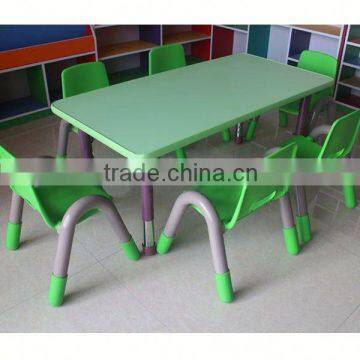 children plastic table and chair