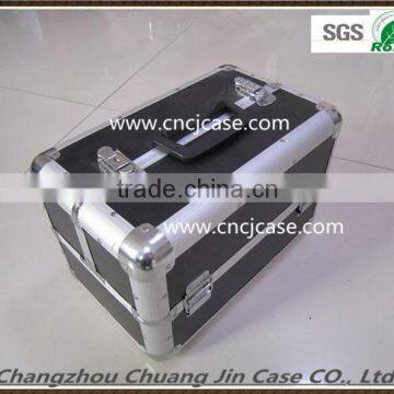 High-end fashion of black aluminum beauty case