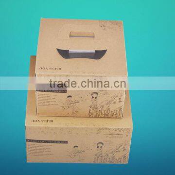 Factory supply kraft corrugated shipping box