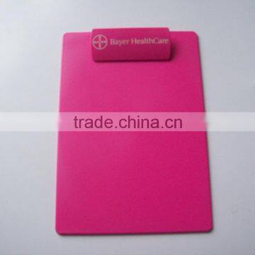 HEYU plastic A5 plastic clipboard