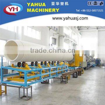 Single wall corrugated cable tube production line