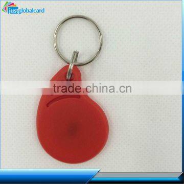 Reusable hotel magnetic plastic key fob