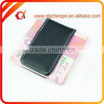 Popular men leather money clip