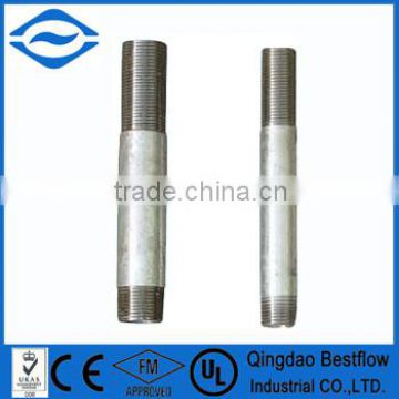 Galvanized steel pipe nipple