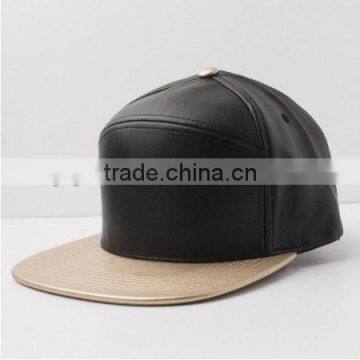 OEM ODM good quality custom leather snapback