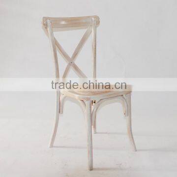 solid wood beech cross back chair exporter