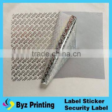 new arrive hgh quality Anti-counterfeiting Scratch off sticker