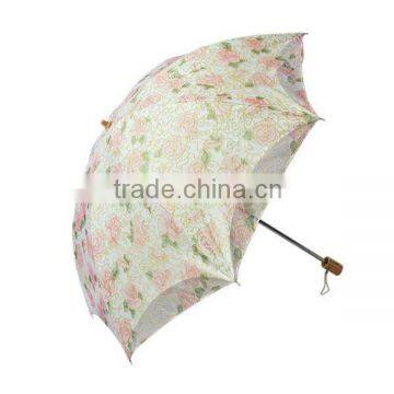 2 folded stylish popular parasol umbrella for ladies