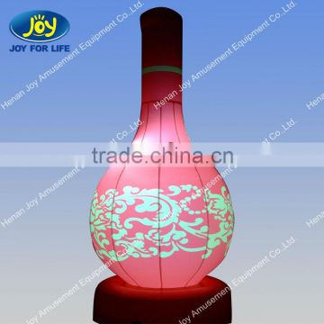 Charming inflatable art vase model directly sale Anne