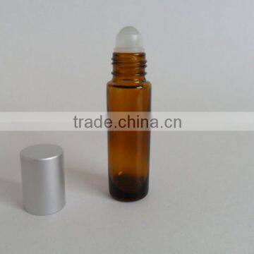 amber color roll on bottle