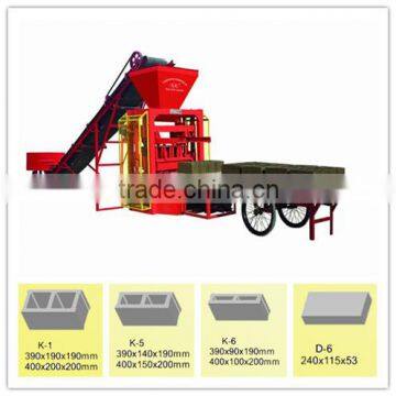 QT4-26C concrete block making machine factory line