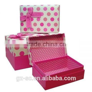 Custom logo printed paper box for wholesale