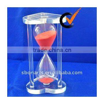 Sand timer Metal frame for desktop crafts