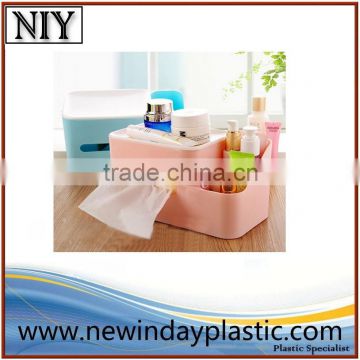 plastic dressing case with tissue box