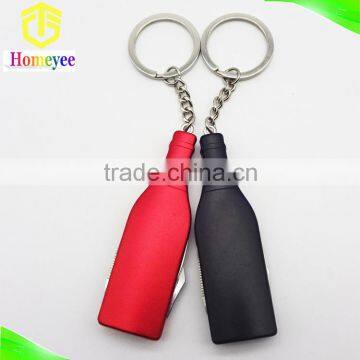 New design mini wine opener keychain