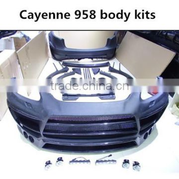 Cay958 body kits with carbon fiber parts fit for POR-cay style, FRP and carbon fiber material