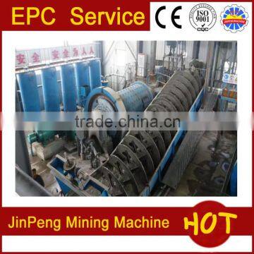 Mobile trommel washing gold plant for placer gold processing