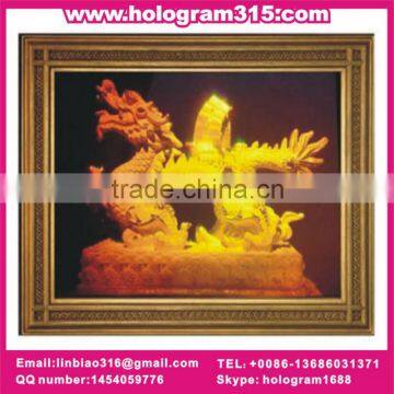 Excellent laser holographic handicraft making