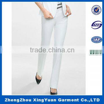 Woman Slim Demin Trousers 2016 Autumn Pencil Long Length Solid Femme Trousers