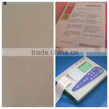 12-Channel ECG Paper / 210mm*280mm-200P Z fold electrocardiograph paper for Schiller