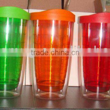 reusable plastic cup with lid