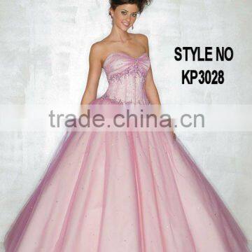 2015 First-class Workmanship, Nice Taffeta&Tulle for Prom Dress