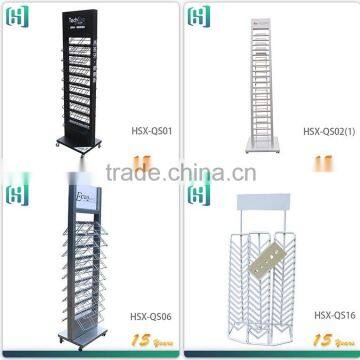 Custom Powder Coat Big Metal Ceramic Floor Tile Display Stand HSX-S0363 photo-6