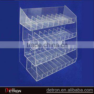 Custom Clear acrylic cigarette display cabinet