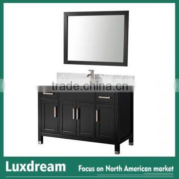 Hot sale 48" espresso bathroom vanity wholesale furniture china