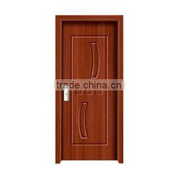 HDF/MDF with PVC venner interior wooden door