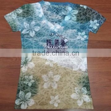 2015 top fashion design full print 3d women t shirts,transparent sexy girl sublimation printing t-shirt wholesale china