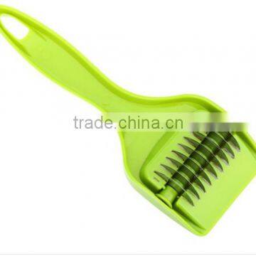 Manual Green Onion Chopper Slicer Garlic Coriander Cutter / Onion Cutter Onion Slicer / Vegetable Onion Chopper photo-5