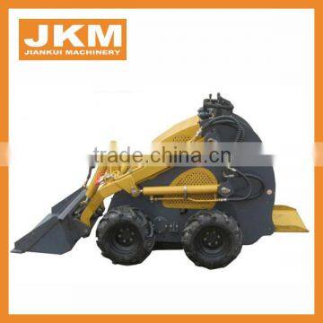 Quality Mini Gas Fuel Engine Skid Steer Loader With Regular Bucket for Sale photo-3