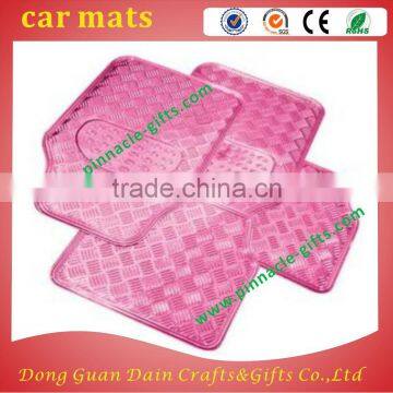 Universal Pink Rubber Car Floor Mats for Car Seat