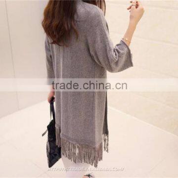 New Fashion Latest Fashion Gray Sweater Dress Women