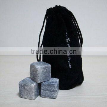 Hot sell LAUTUS whisky stone cut from soapstone without dilute or melt passing FDA test