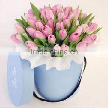 Elegant Round Flower Box With Handle photo-4