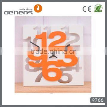 3D Big Digital Plastic Quartz Wall Clock
