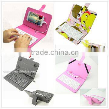 New Arrival Universal Leather Flip Tablet Case With Keyboard Low Price Cheap Guangzhou photo-6