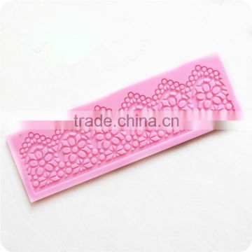 wholesale FDA approved food grade flexible non-stick reusable lace mold